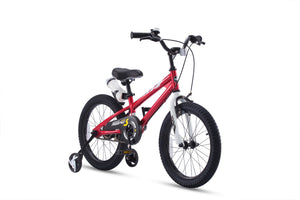 RoyalBaby Kids Bike 18" Red for 6-9 Years Old BMX Freestyle