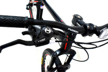 Load image into Gallery viewer, Fusion Rift Steel MTB 26"/27.5"-Matte Black/Red