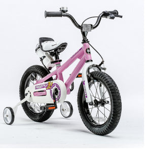RoyalBaby Kids Bike 16" Pink for 4-7 Years Old BMX Freestyle