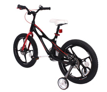 Load image into Gallery viewer, RoyalBaby Kids Bike 16" Black for 4-7 Years Old Space Shuttle Magnesium Bike