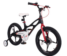 Load image into Gallery viewer, RoyalBaby Kids Bike 16" Black for 4-7 Years Old Space Shuttle Magnesium Bike