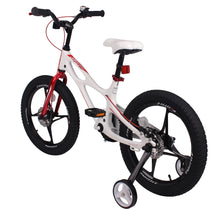 Load image into Gallery viewer, RoyalBaby Kids Bike 16" White for 4-7 Years Old Space Shuttle Magnesium Bike