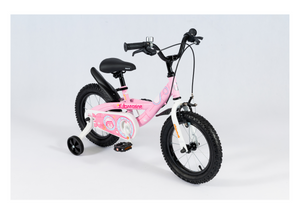 RoyalBaby Chipmunk Kids Bike 16" Pink for 4-7 Years Old Chipmunk Submarine Bike