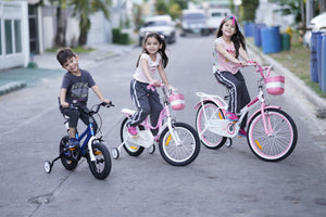 RoyalBaby Girls Kids Bike 20" White for 8-12 Years Old Jenny Girls Bike