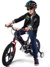 Load image into Gallery viewer, RoyalBaby Kids Bike 16" Black for 4-7 Years Old Space Shuttle Magnesium Bike