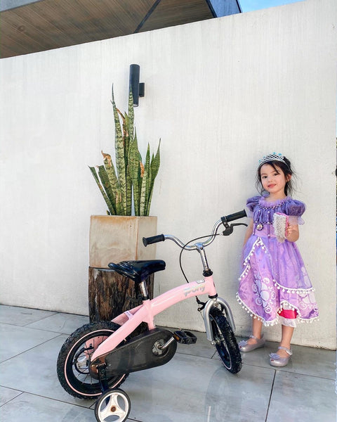 Olivia Manzano Reyes Charms with Her New Bike