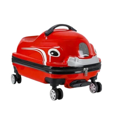 Chaser Bumble Trolley Luggage Kids Travel Bags Luggage With Spinner Wheels in Red