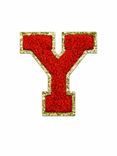 Load image into Gallery viewer, Alphabet Patch Embroidered Personalize A-Z for Boombox Luggage Ride-on Travel Luggage
