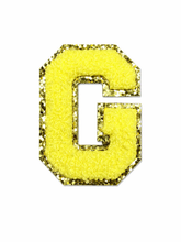 Load image into Gallery viewer, Alphabet Patch Embroidered Personalize A-Z for Boombox Luggage Ride-on Travel Luggage