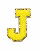Load image into Gallery viewer, Alphabet Patch Embroidered Personalize A-Z for Boombox Luggage Ride-on Travel Luggage