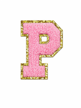 Load image into Gallery viewer, Alphabet Patch Embroidered Personalize A-Z for Boombox Luggage Ride-on Travel Luggage