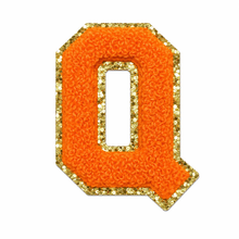 Load image into Gallery viewer, Alphabet Patch Embroidered Personalize A-Z for Boombox Luggage Ride-on Travel Luggage