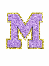 Load image into Gallery viewer, Alphabet Patch Embroidered Personalize A-Z for Boombox Luggage Ride-on Travel Luggage