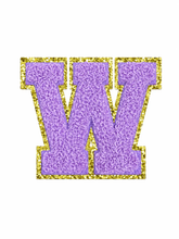 Load image into Gallery viewer, Alphabet Patch Embroidered Personalize A-Z for Boombox Luggage Ride-on Travel Luggage