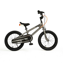 Load image into Gallery viewer, RoyalBaby Freestyle 7.0 Kids Bike 18&quot; for 6-9 Years Old (18B-GP) in Silver