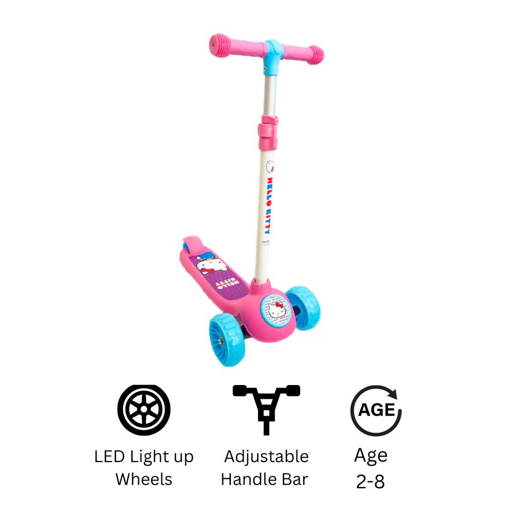 Sanrio Hello Kitty x Chaser Tri-City Scooter for Girls (YX-S111