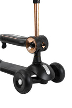 Load image into Gallery viewer, Chaser Icon Scooter for Girls 3 Wheels w/ Seat Kids Scooter (EJK-27) -Black