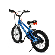 Load image into Gallery viewer, RoyalBaby Freestyle 7.0 Kids Bike 18&quot; for 6-9 Years Old (18B-GP) in Blue