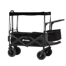 Load image into Gallery viewer, Chaser Breeze Wagon Stroller Cart for Outdoor Push &amp; Pull Stroller with 4 Big Wheels (EJK-60) Collection