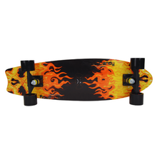 Load image into Gallery viewer, Chaser 28&quot; Wooden Maple Skateboard (E076) -Flaming Skull