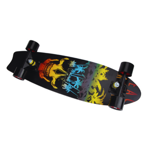 Chaser 28" Wooden Maple Skateboard (E076) -Miami Skull