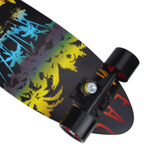 Load image into Gallery viewer, Chaser 28&quot; Wooden Maple Skateboard (E076) -Miami Skull