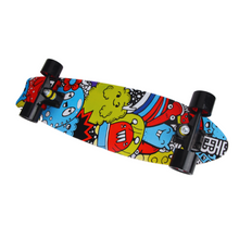 Load image into Gallery viewer, Chaser 28&quot; Wooden Maple Skateboard (E076) -Monsters In Love