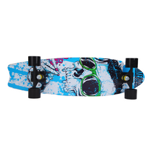 Load image into Gallery viewer, Chaser 28&quot; Wooden Maple Skateboard (E076) -Skull on Shades