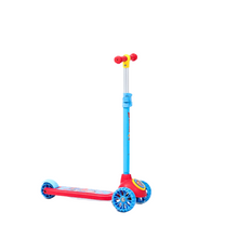 Load image into Gallery viewer, Chaser Superman Tri-City Scooter for Boys (S111) -Blue/Red