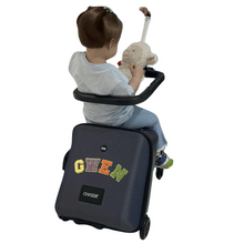 Load image into Gallery viewer, Alphabet Patch Embroidered Personalize A-Z for Boombox Luggage Ride-on Travel Luggage