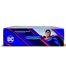 Load image into Gallery viewer, Squad Skates x Superman DC Adjustable Roller Skates for Kids Quad Skates (S/M/L) EU31 to EU42 Blue/Red