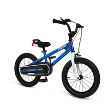 Load image into Gallery viewer, RoyalBaby Freestyle 7.0 Kids Bike 18&quot; (18B-GP) in Blue