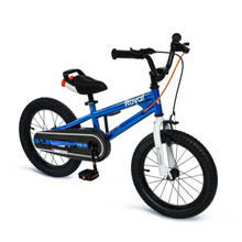 Load image into Gallery viewer, RoyalBaby Freestyle 7.0 Kids Bike 18&quot; for 6-9 Years Old (18B-GP) in Blue