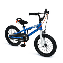 Load image into Gallery viewer, RoyalBaby Freestyle 7.0 Kids Bike 18&quot; (18B-GP) in Blue