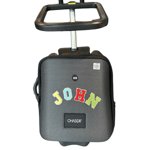 Alphabet Patch Embroidered Personalize A-Z for Boombox Luggage Ride-on Travel Luggage