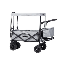Load image into Gallery viewer, Chaser Breeze Wagon Stroller Cart for Outdoor Push &amp; Pull Stroller with 4 Big Wheels (EJK-60) Collection