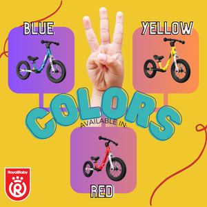 RoyalBaby Knight Balance Bike 12'' Kids Bike (RR-B6A)-Red