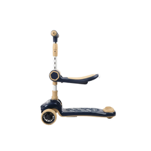 Load image into Gallery viewer, Chaser Little Driver 3-in-1 Kids Scooter with Seat Foldable | LED Light Wheels | Toddler to Big Kid Scooter | Adjustable Handlebar | Ages 1.5-8 Years Old