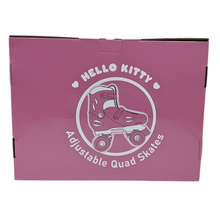 Load image into Gallery viewer, Squad Skates x Hello Kitty Quad Adjustable Skate for Kids (S/M/L) EU31 to EU42 -Mint/Pink