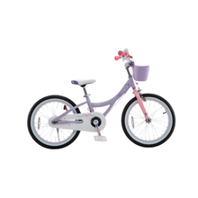 Load image into Gallery viewer, RoyalBaby Girls Kids Bike 16" for 4-7 Years Jenny Girls Bike With Training Wheels (16G-4A) Purple