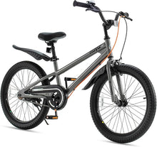 Load image into Gallery viewer, RoyalBaby Freestyle 7.0 Kids Bike 20&quot; for 8-12 Years Old (20B-GP) in Silver