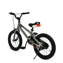 Load image into Gallery viewer, RoyalBaby Freestyle 7.0 Kids Bike 18&quot; for 6-9 Years Old (18B-GP) in Silver