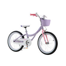 Load image into Gallery viewer, RoyalBaby Girls Kids Bike 16" for 4-7 Years Jenny Girls Bike With Training Wheels (16G-4A) Purple