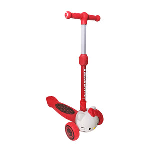 Sanrio Hello Kitty x Chaser Kids Scooter for Girls Folding in Red (HY-01A)
