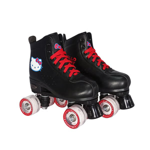 Squad Skates Hello Kitty Mellow Roller Skates for Teens Adult with LED Wheels (F-675S) EU34 to EU43 -Black