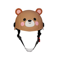 Load image into Gallery viewer, Chaser Kids Huggies Helmet  for Skate Scooter Bike Helmet for Kids Collection (E284) in Bear