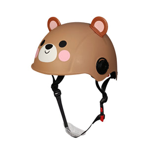 Chaser Kids Huggies Helmet  for Skate Scooter Bike Helmet for Kids Collection (E284) in Bear