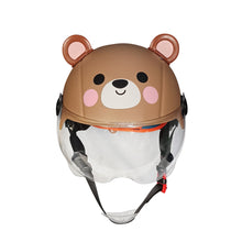 Load image into Gallery viewer, Chaser Kids Huggies Helmet  for Skate Scooter Bike Helmet for Kids Collection (E284) in Bear