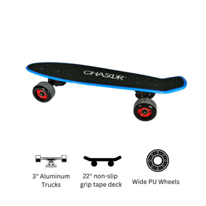 Chaser 22" MT Cruiser Board-Blue