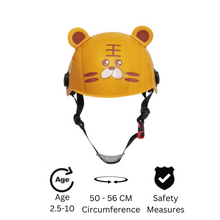 Load image into Gallery viewer, Chaser Kids Huggies Helmet  for Skate Scooter Bike Helmet for Kids Collection (E284) in Tiger